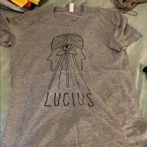 Lucius band merch shirt